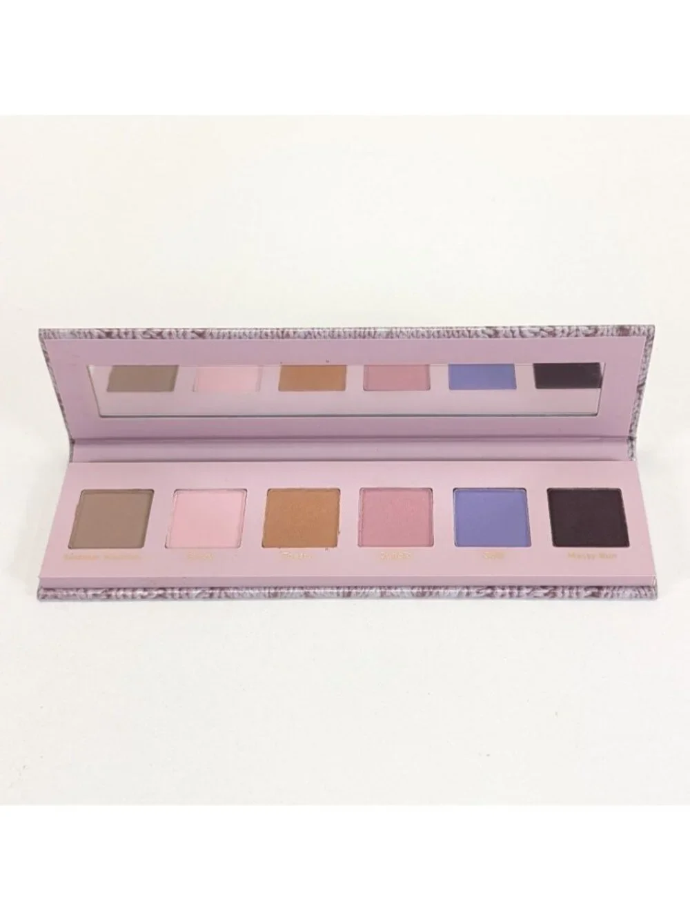 Dominique Cosmetics Green Pink Sweater Weather 6 Shade Eyeshadow Palette Makeup